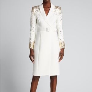 NWT Badgley Mischka Scuba Coat Dress